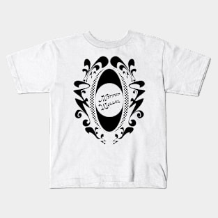 Mirror Mirror Art Nouveau Funky Kids T-Shirt